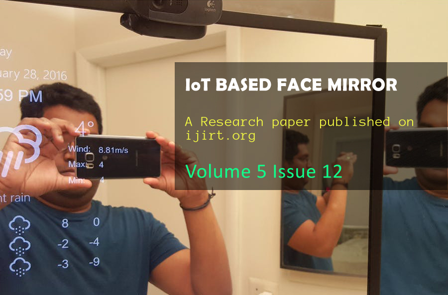 IoT BASED FACE MIRROR | ijirt.org